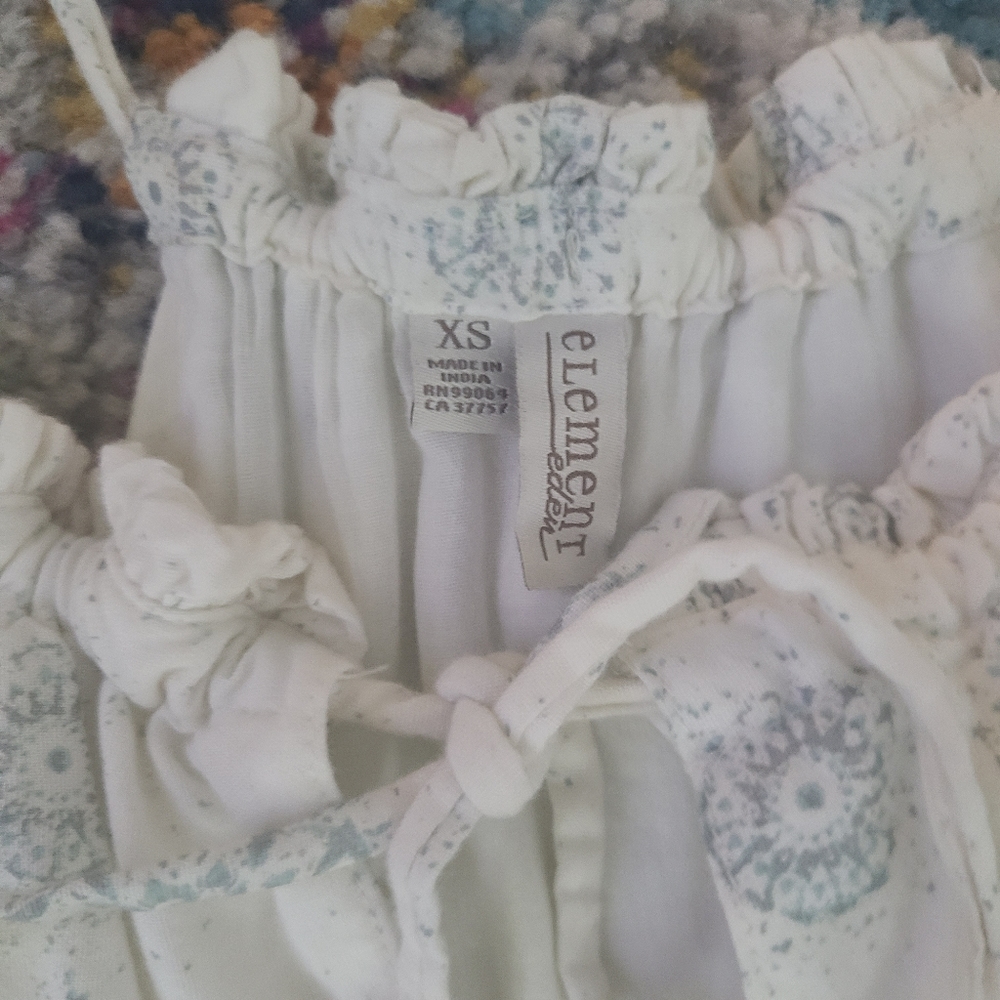 Maxi slit dress element sun dress haulter top - Picture 3 of 4